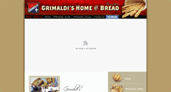 Desktop Screenshot of grimaldibakery.com